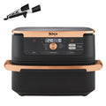 Ninja Foodi FlexDrawer Air Fryer, Dual Zone with Removable Divider, Large 10.4L Drawer, 7-in-1