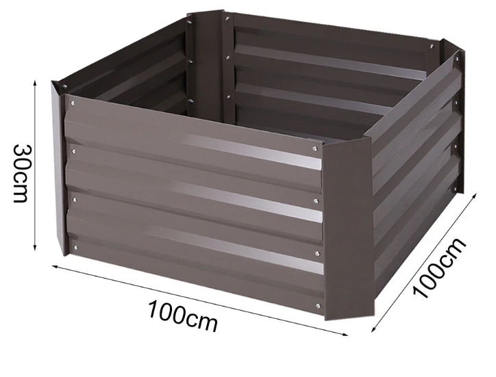 30CM Height Steel Garden Plants Raised Bed