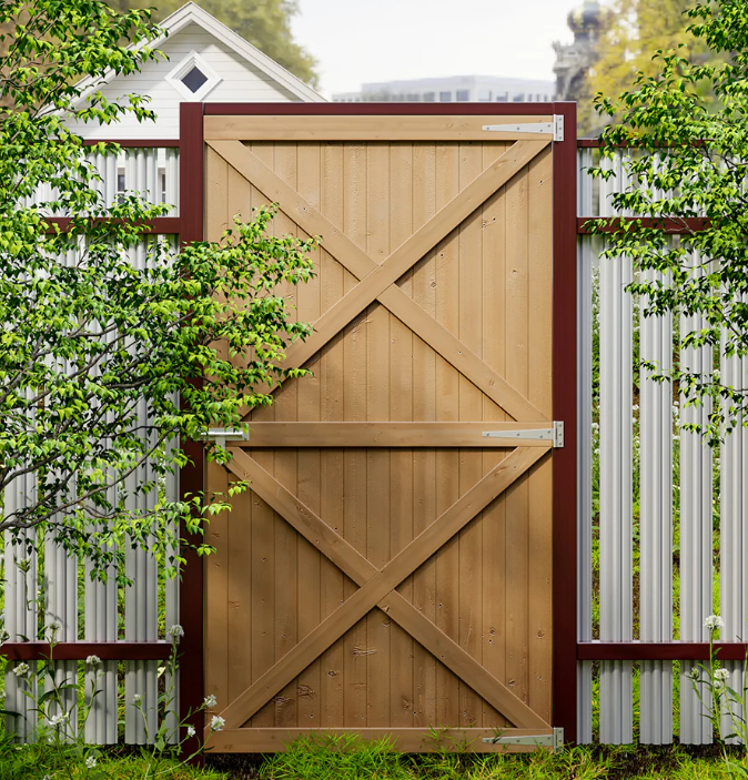183CM Height Pine Wood Garden Gate